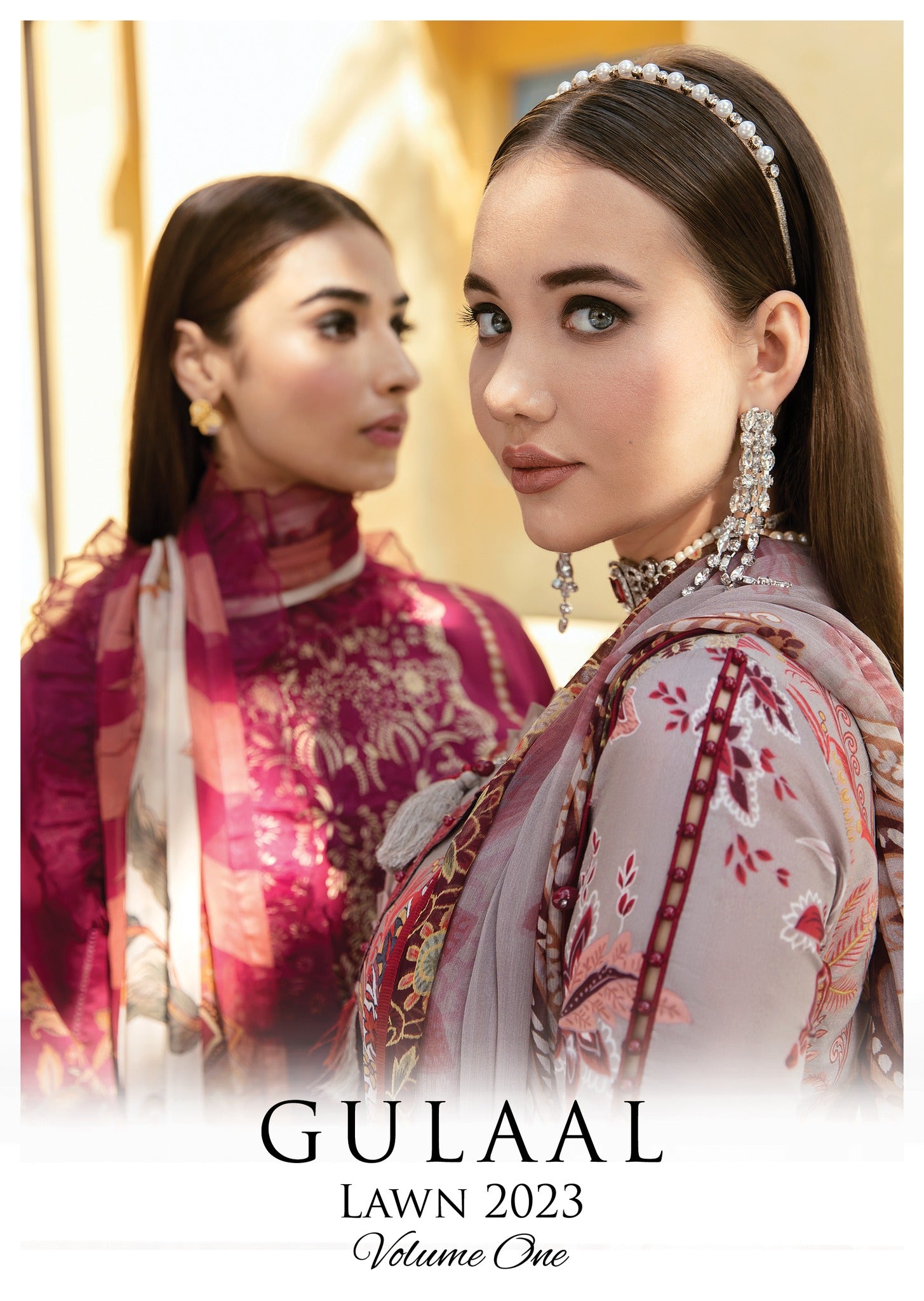 Gulaal Unstitched Embroidered Luxury Lawn 3 Piece Suit GL26USL SELORE LL-11 - Festive Collection