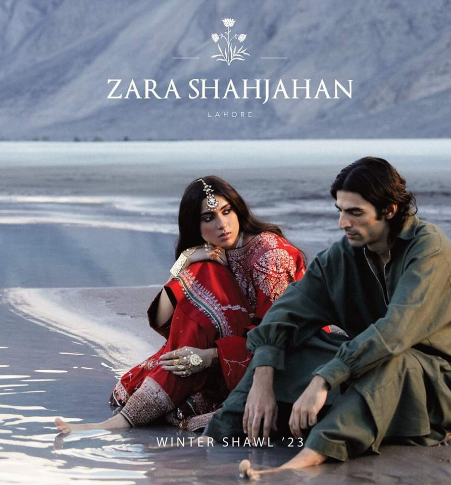 ZARA SHAHJAHAN- WINTER SHAWL'23
