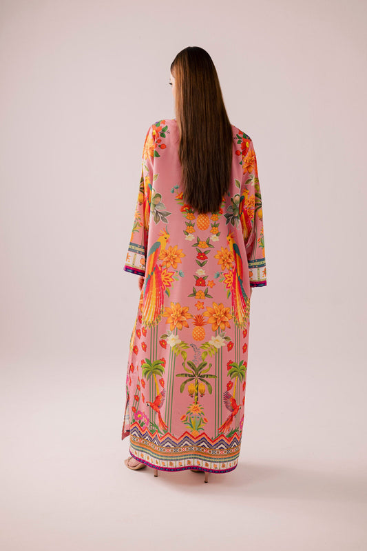 KF31 - Winter Printed Kaftaan