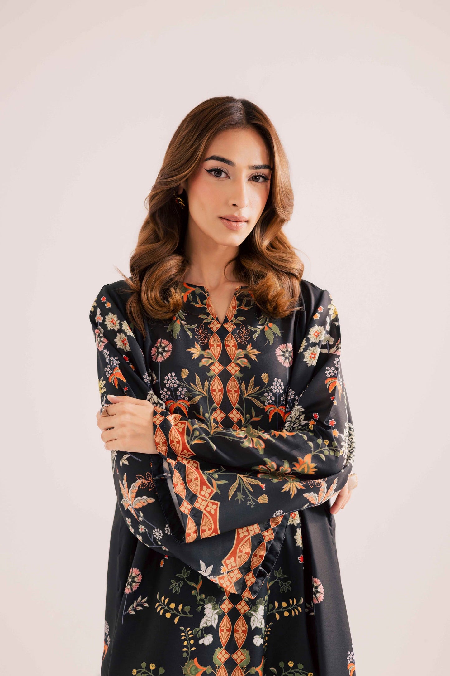 KF02 - Winter Printed Kaftaan