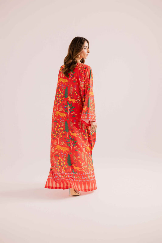 KF03 - Winter Printed Kaftaan