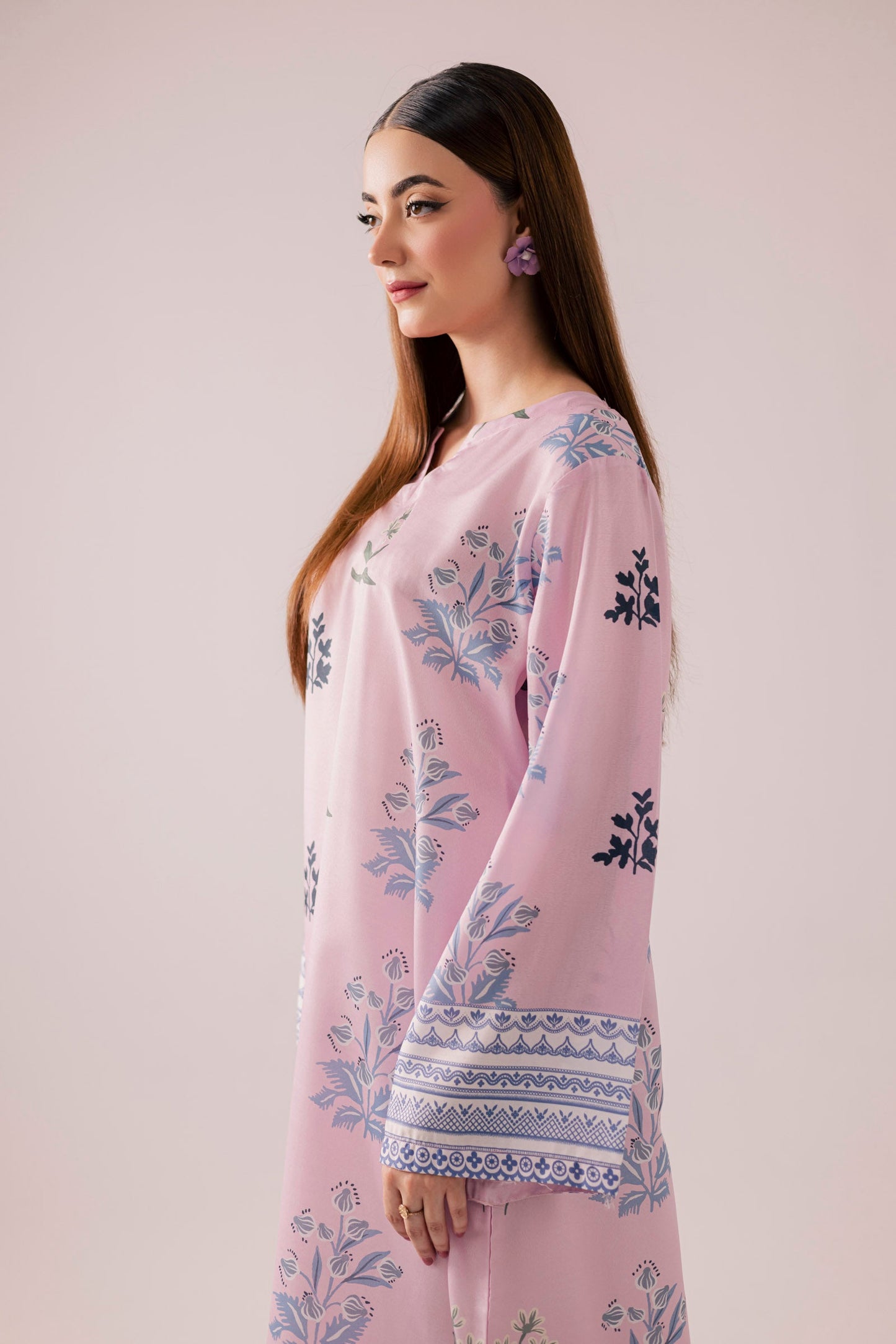 KF40 - Winter Printed Kaftaan