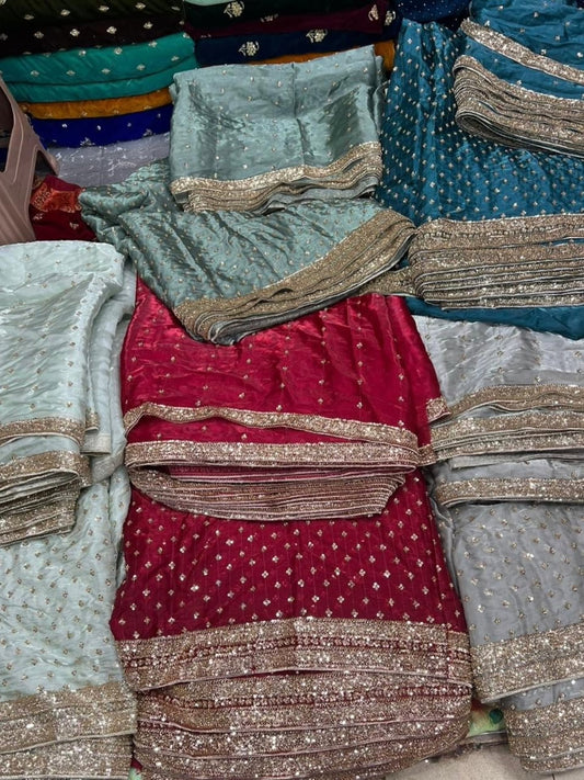 Moss Green-Sheesha Silk