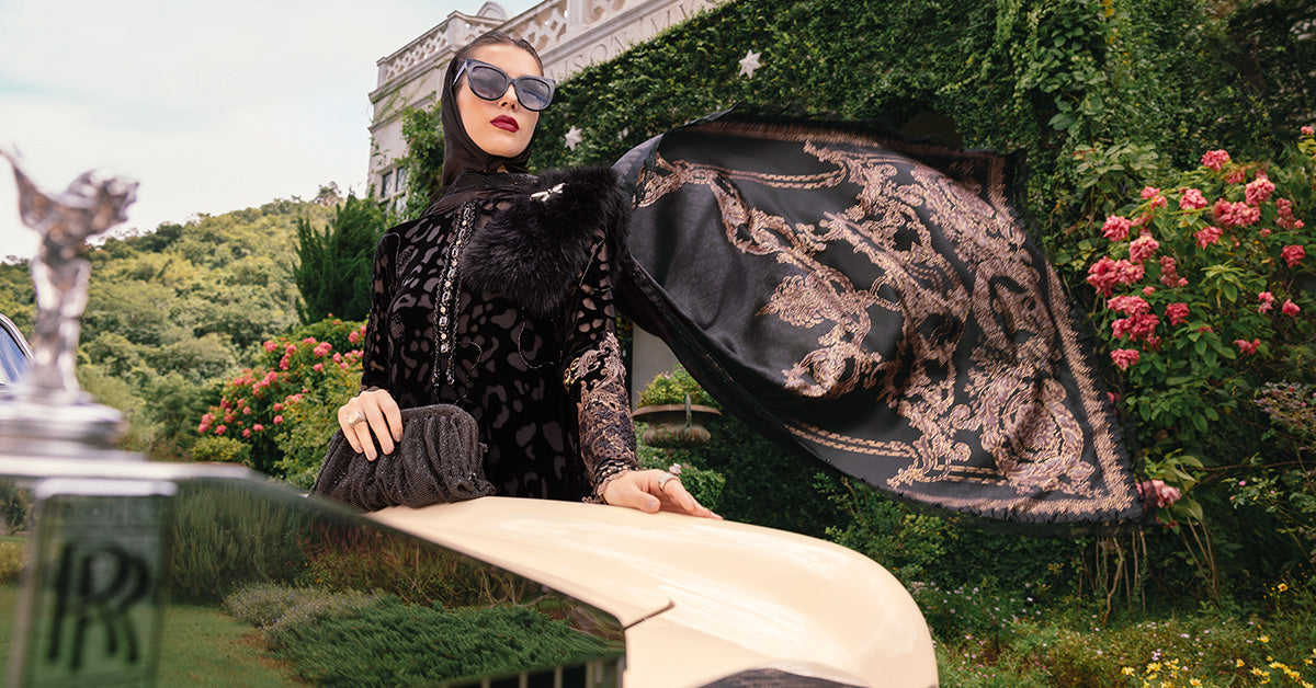 3 Piece Unstitched Embroidered Palachi Suit