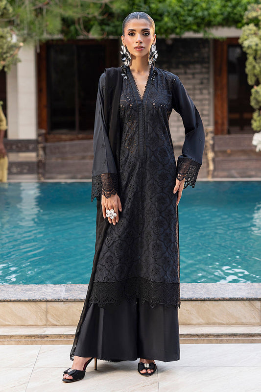 5584-GULWARINA EMBROIDERED LAWN UNSTITCHED