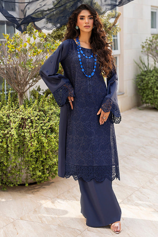5585-INARA EMBROIDERED LAWN UNSTITCHED
