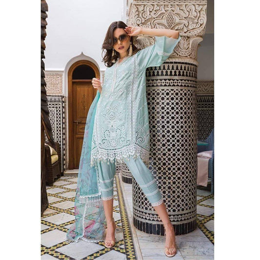 Design 1A- Sobia Nazir Luxury Lawn '20 - Heer Rang