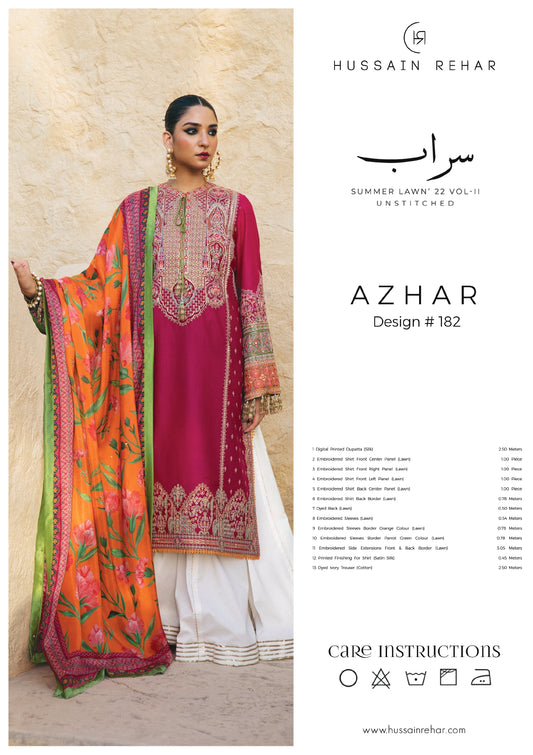 Azhar- Summer Lawn’ 22 VOL-II