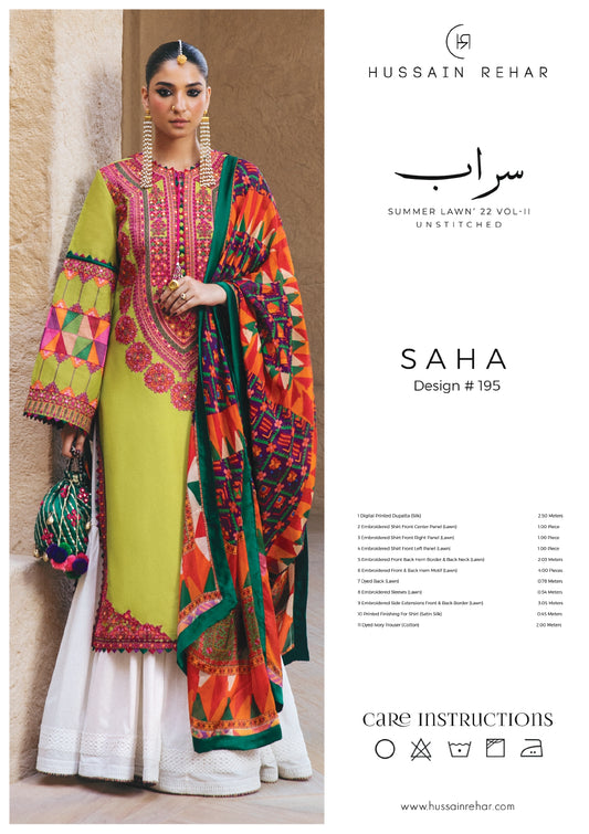 Saha- Summer Lawn’ 22 VOL-II