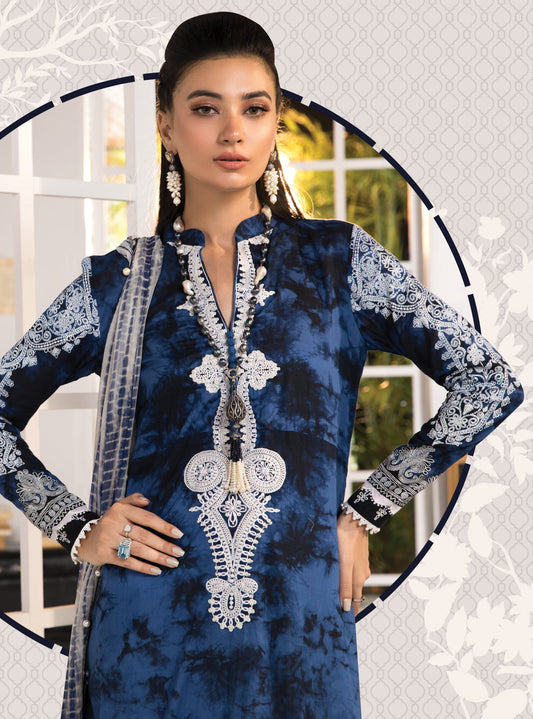 Mprints Unstitched Design 6B - Heer Rang