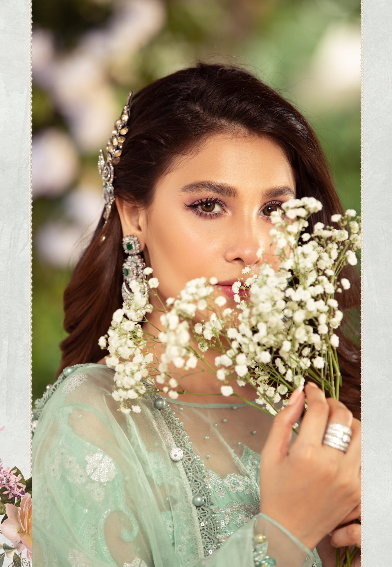 Sateen Unstitched Design # 4 - Heer Rang