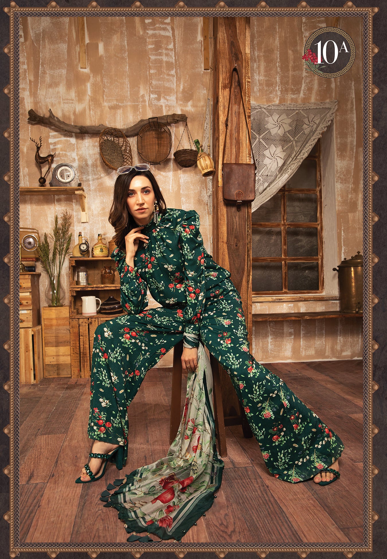 M.Prints MPT-1210-A - Heer Rang