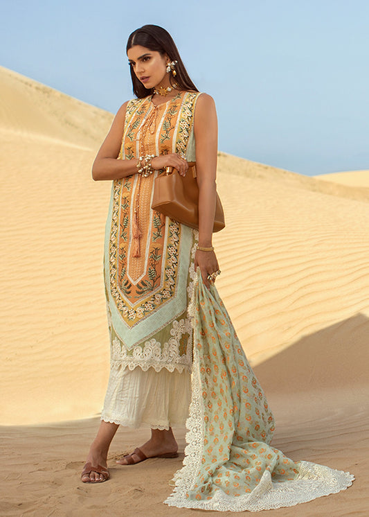 Eclectic Breeze - 4B - Summery Tangerine - Heer Rang
