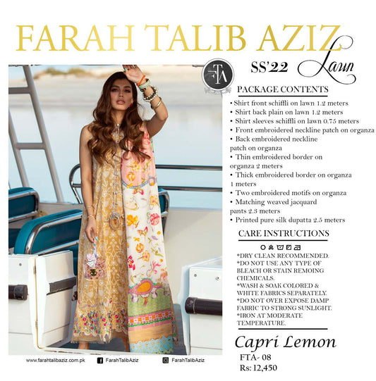 Capri Lemon - FTA#08 - Heer Rang