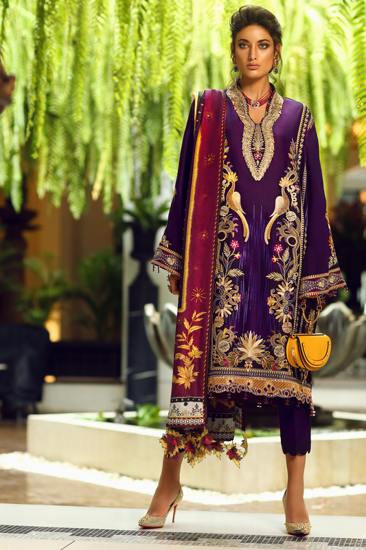 Élan Luxury Silk Collection – ES-06 (SOAM SAVALI) - Heer Rang