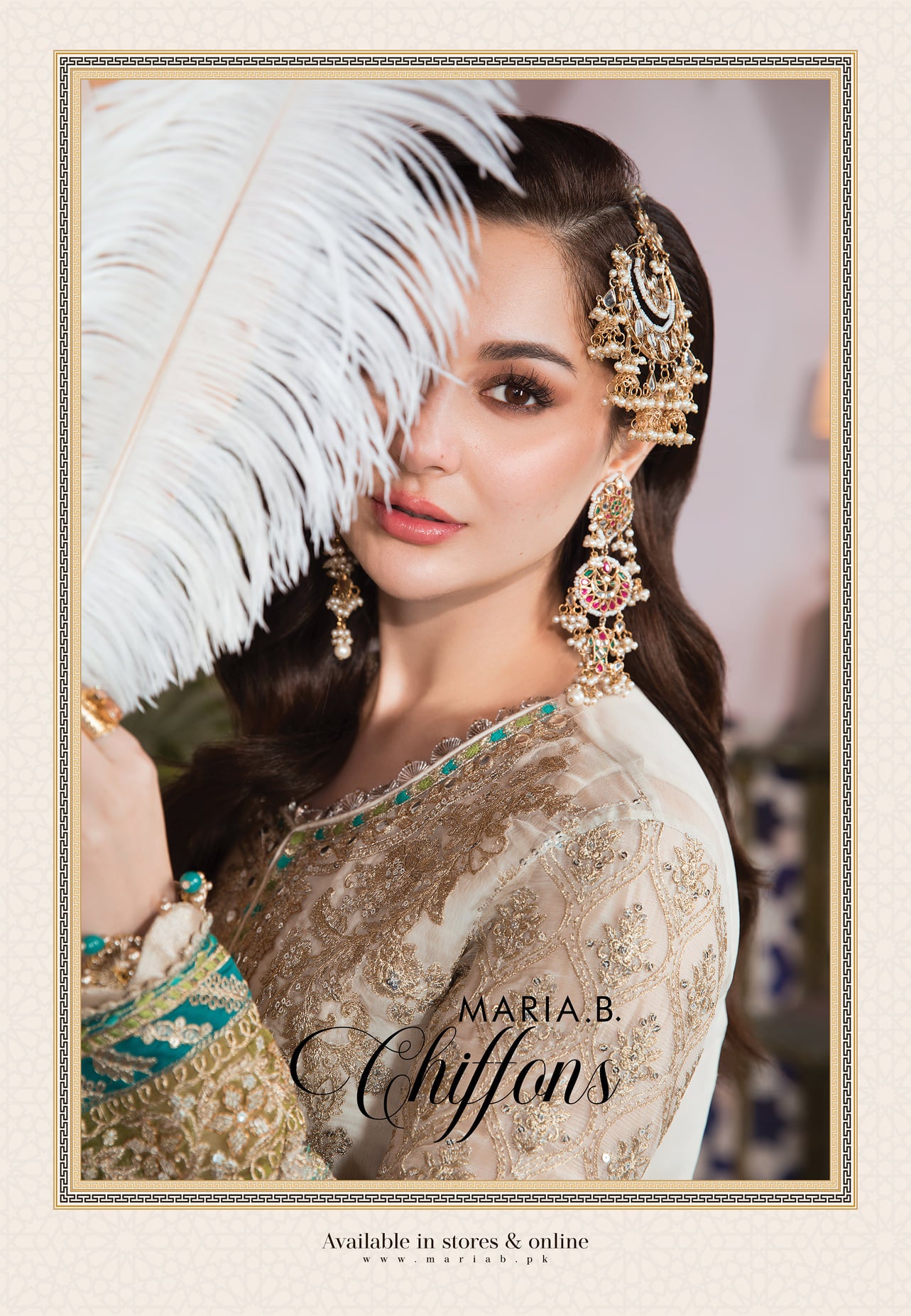 MARIA.B. Chiffons Unstitched Eid Collection 2022