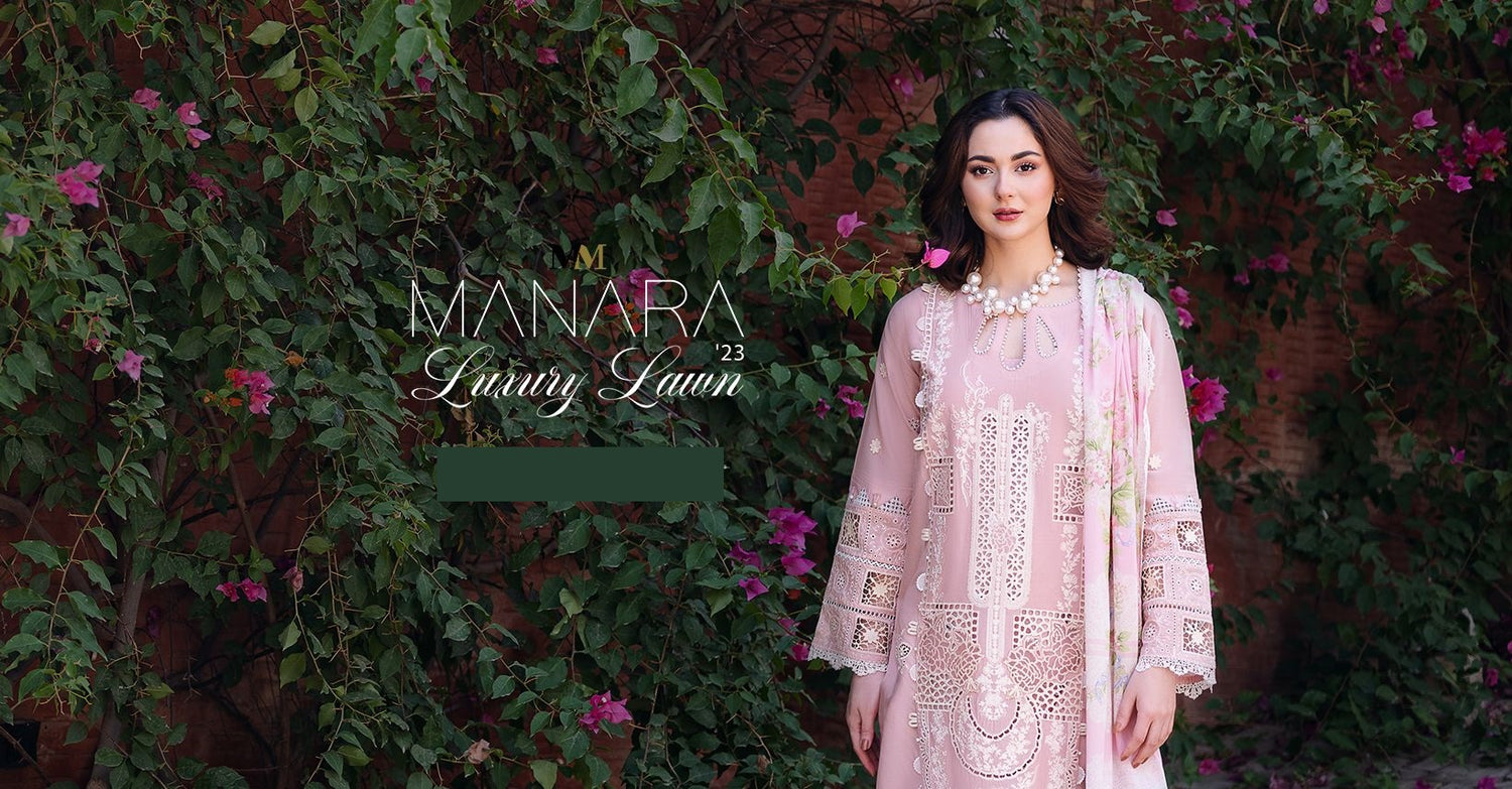 MANARA BY MARIA- LUXURY LAWN COLLECTION'23
