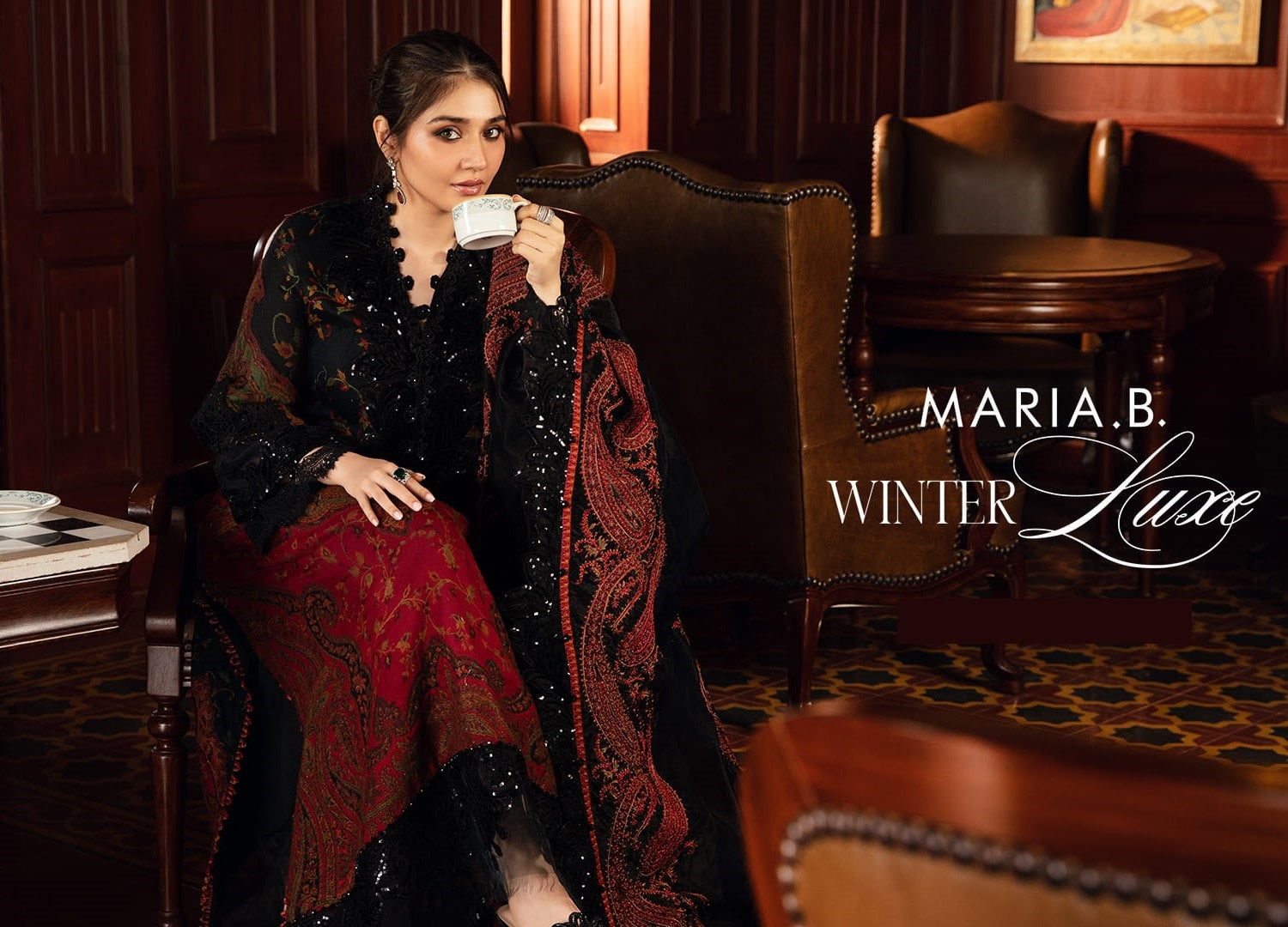 MARIA.B WINTER LUXE- UNSTITCHED EDIT'24