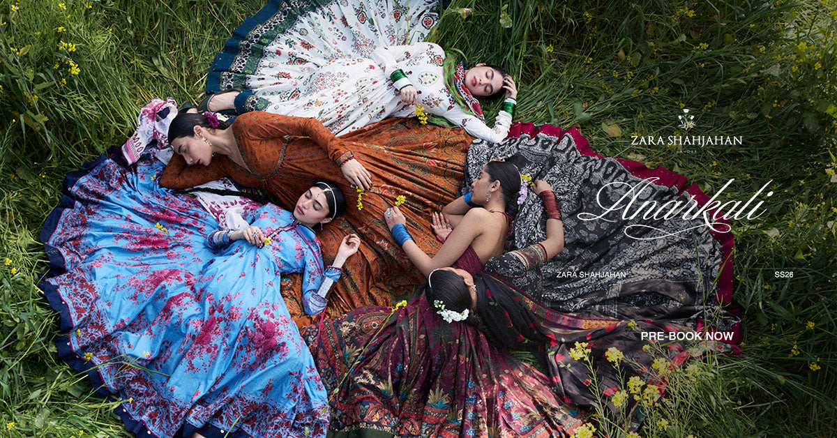 Anarkali by Zara Shahjahan- Unstitched Lawn Edit'26