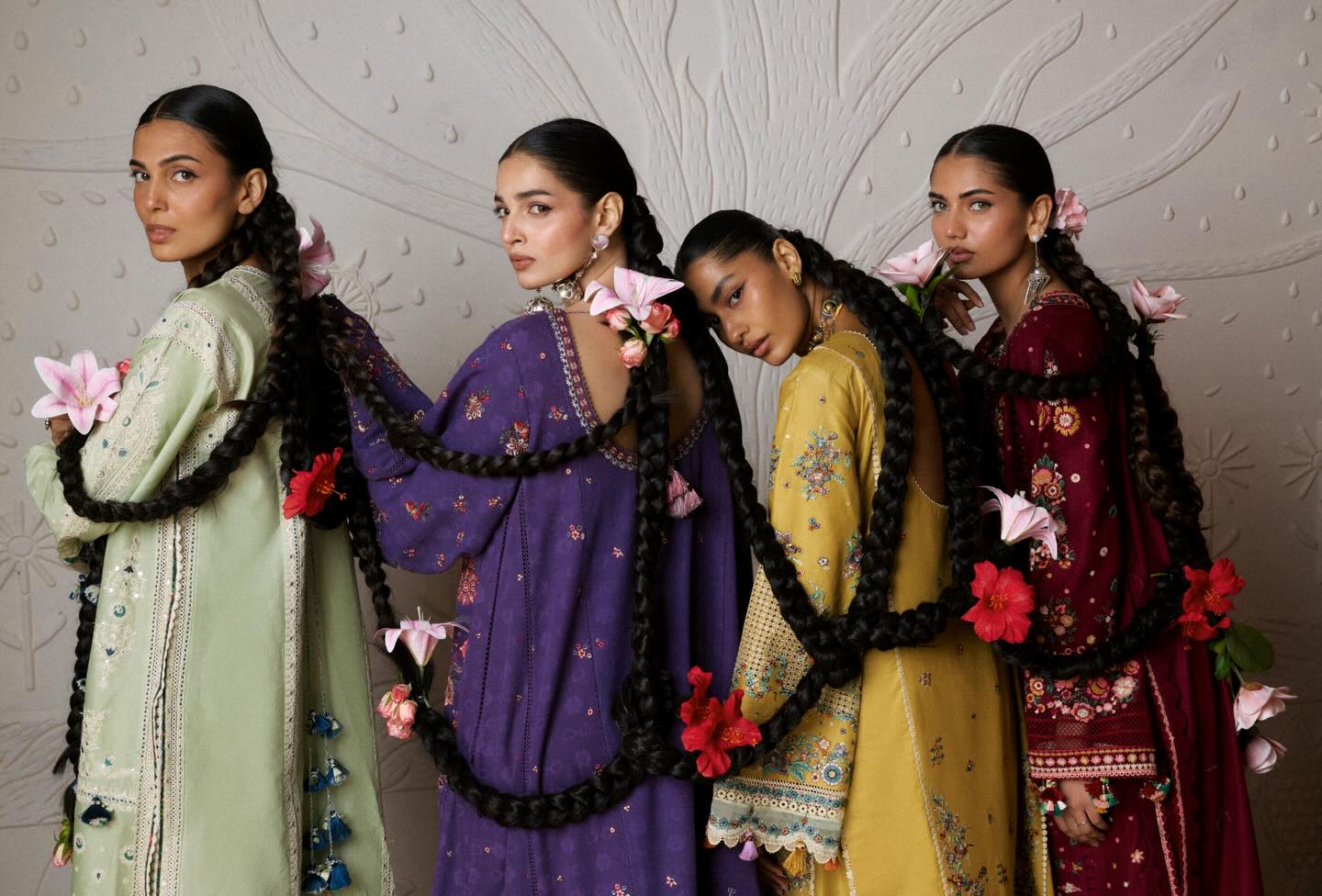 Zan- Unstitched Lawn Eidtion'26 by Hussain Rehar