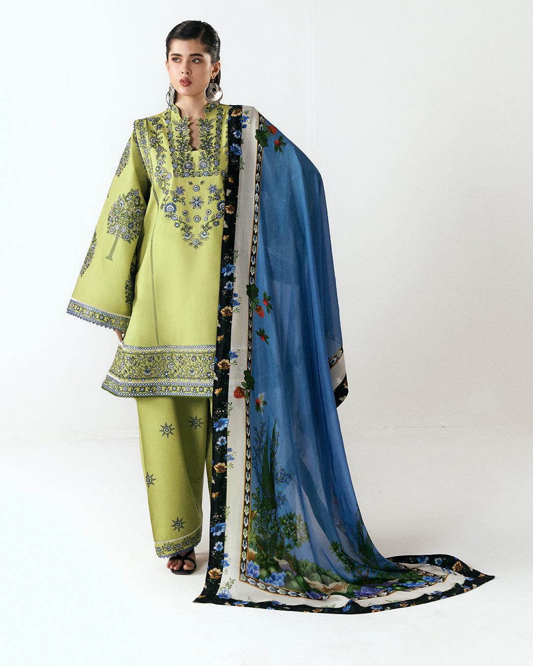 Jugnu  Lawn SS'26 Edit III by Hussain Rehar