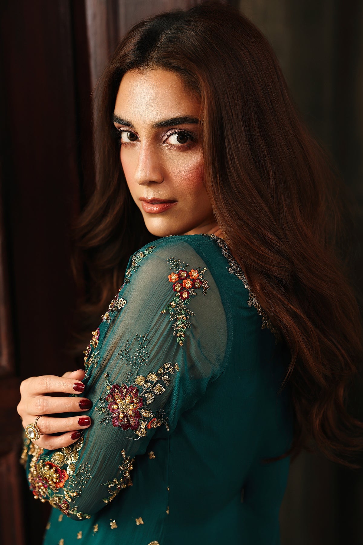 4-PC Charizma Unstitched Luxury Collection DJW5-04