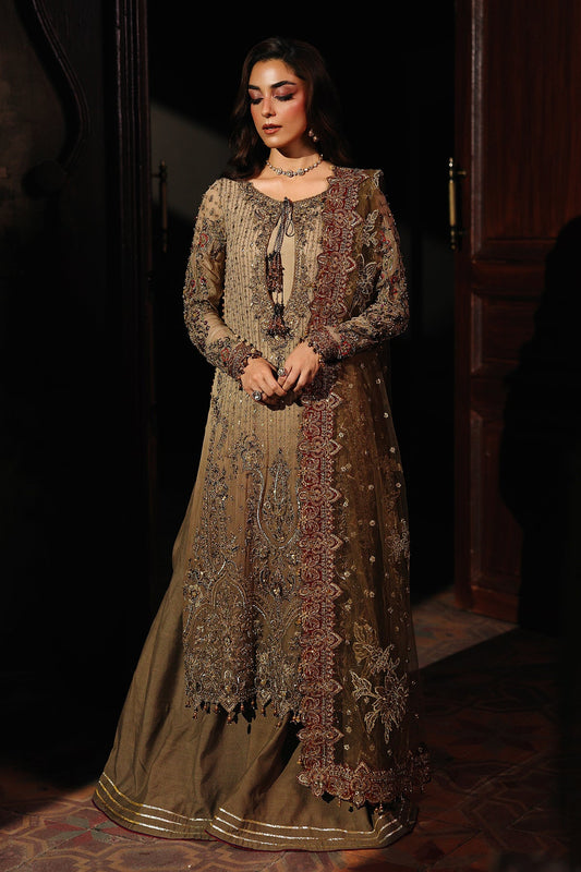 4-PC Charizma Unstitched Luxury Collection DJW5-02