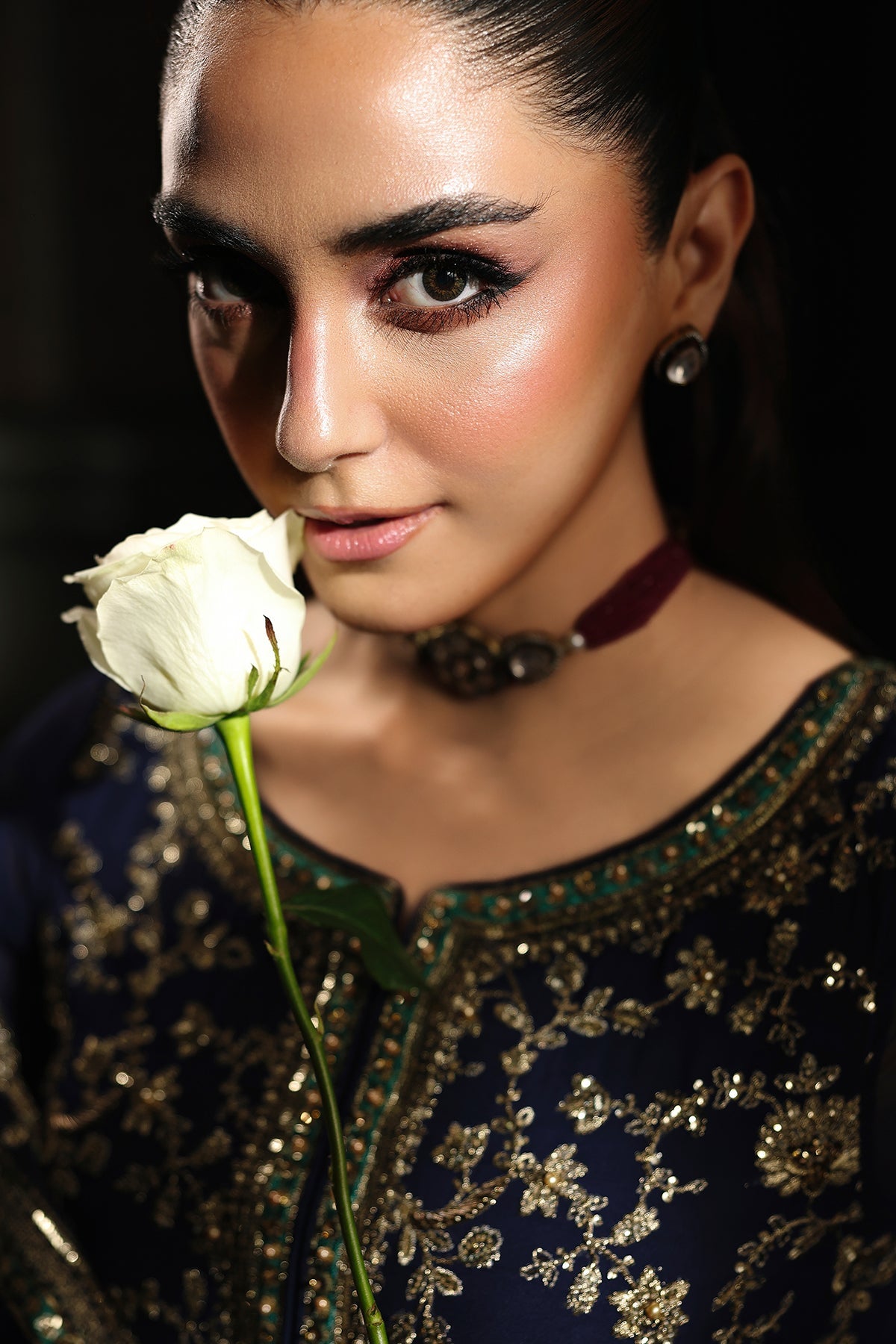 4-PC Charizma Unstitched Luxury Collection DJW5-01