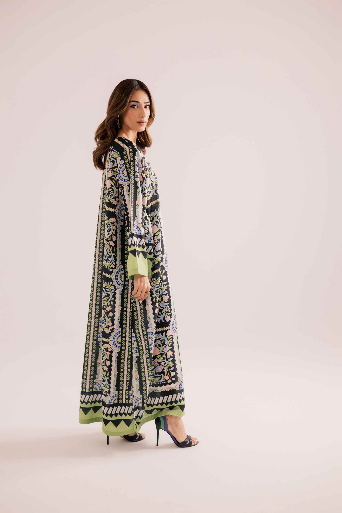 KF04 - Winter Printed Kaftaan