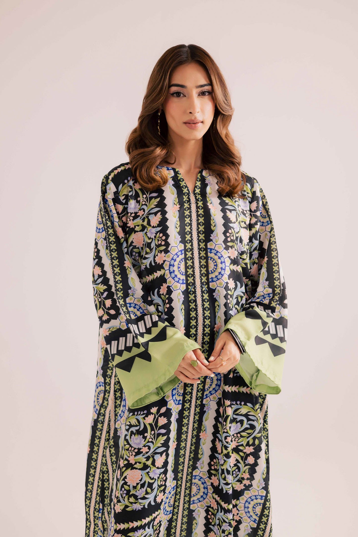 KF04 - Winter Printed Kaftaan