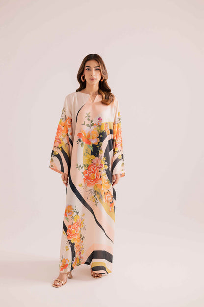 KF07 - Winter Printed Kaftaan