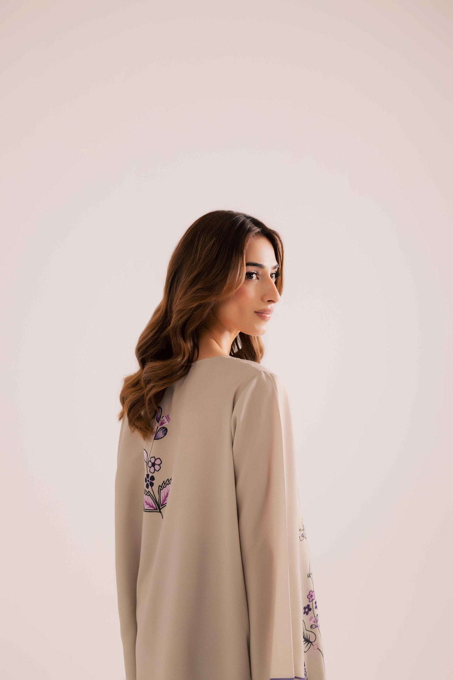 KF08 - Winter Printed Kaftaan