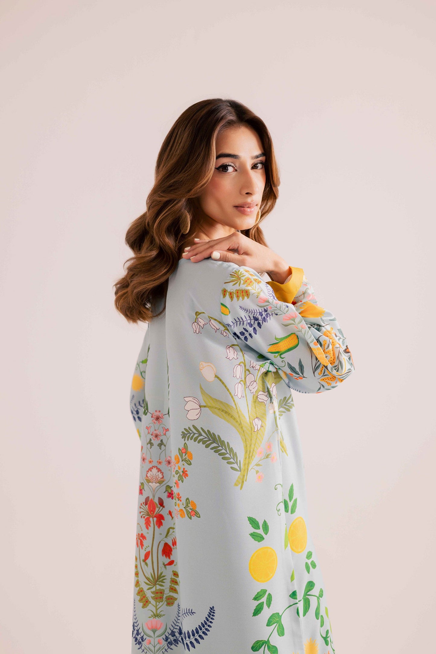 KF11 - Winter Printed Kaftaan