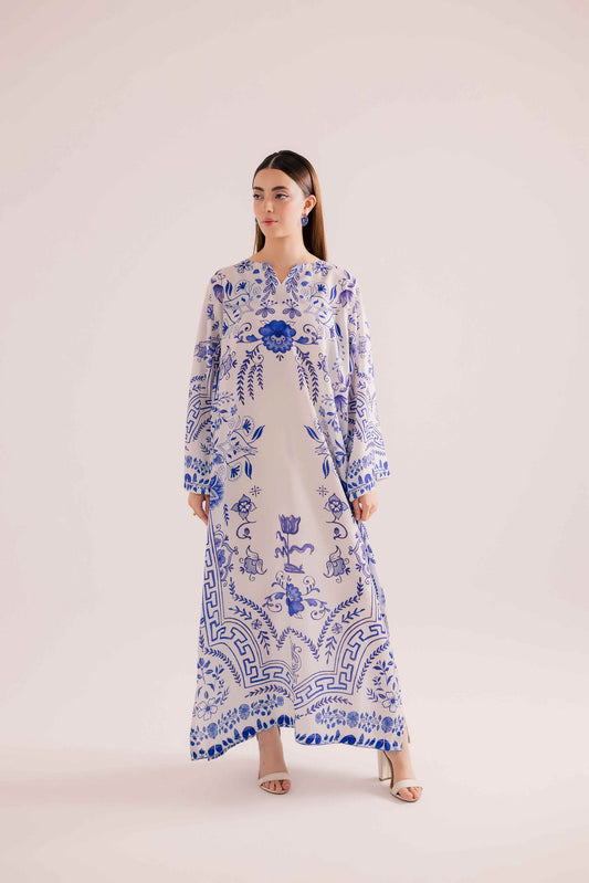 KF15 - Winter Printed Kaftaan