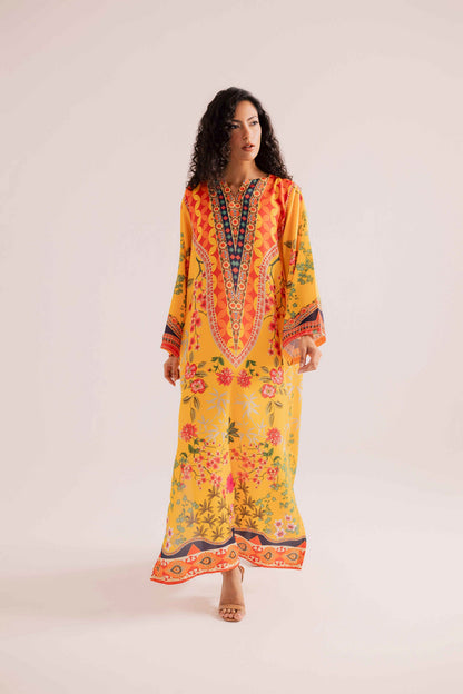 KF16 - Winter Printed Kaftaan