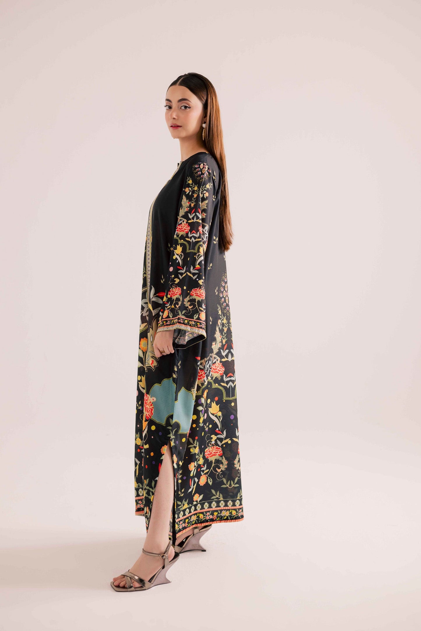 KF23 - Winter Printed Kaftaan