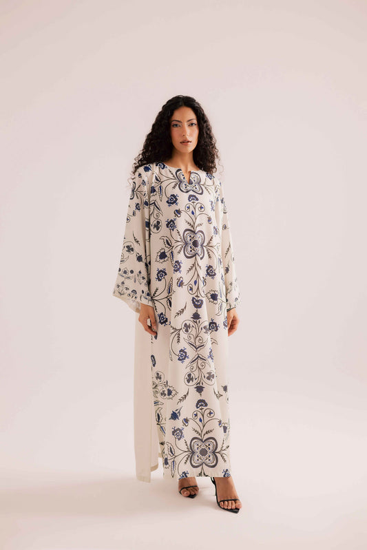 KF26 - Winter Printed Kaftaan