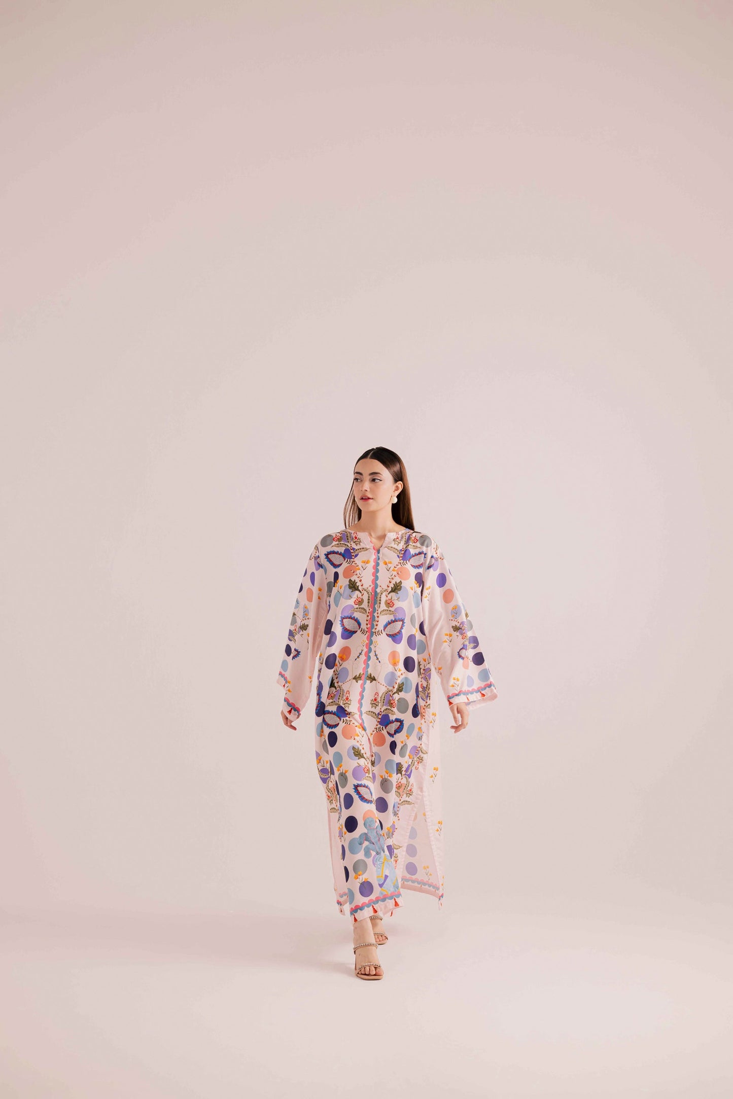 KF30 - Winter Printed Kaftaan