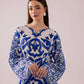 KF39 - Winter Printed Kaftaan