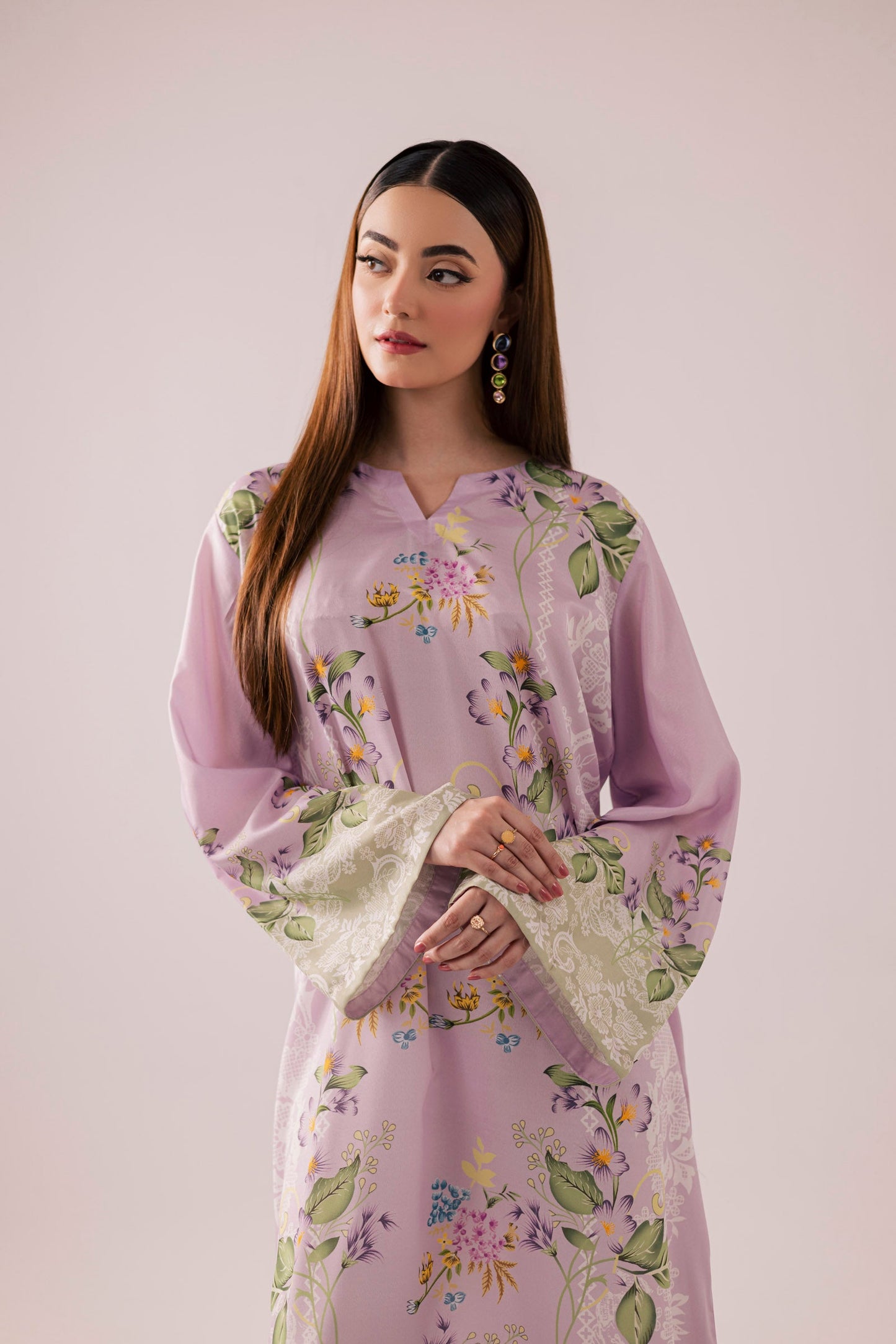 KF41 - Winter Printed Kaftaan