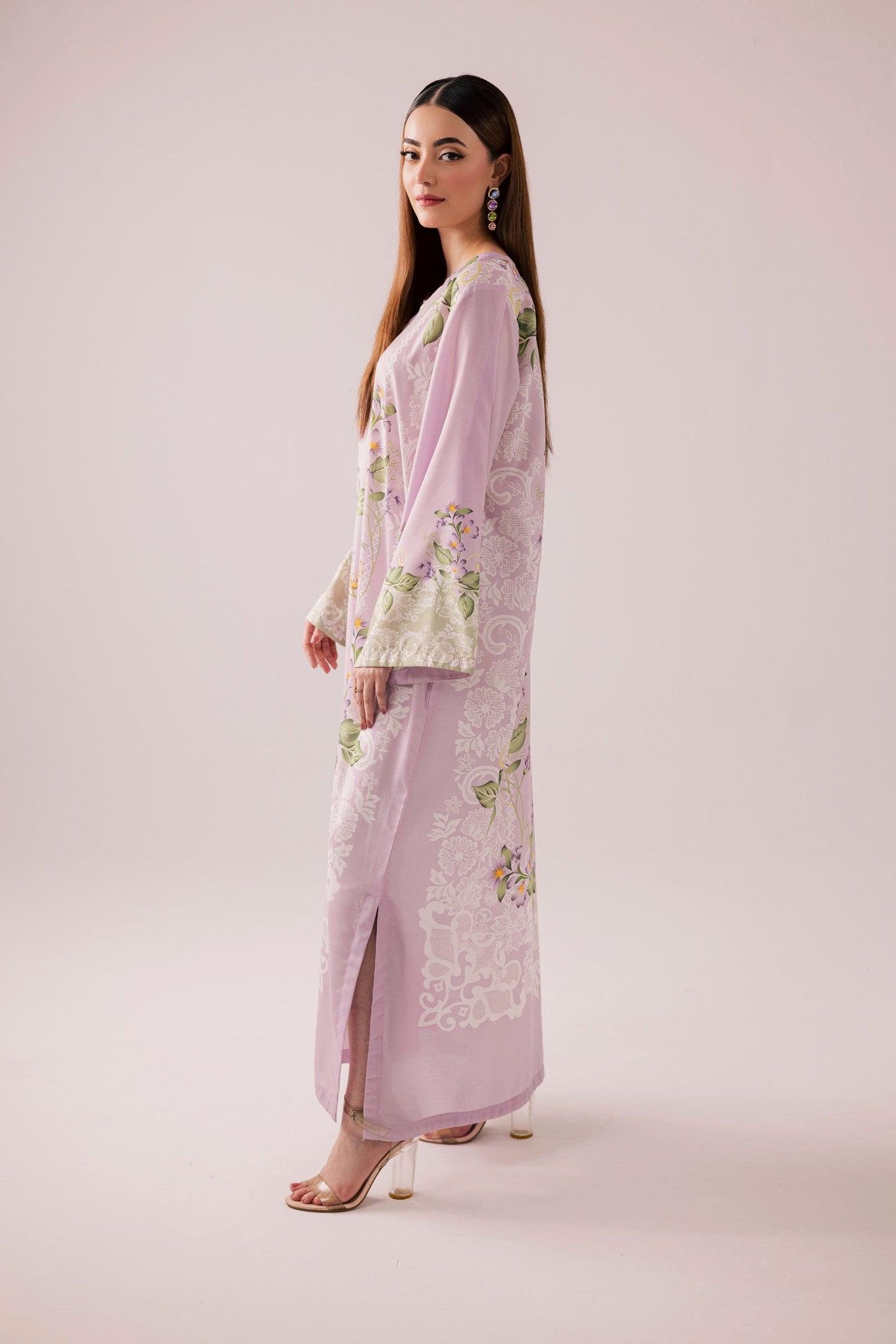 KF41 - Winter Printed Kaftaan