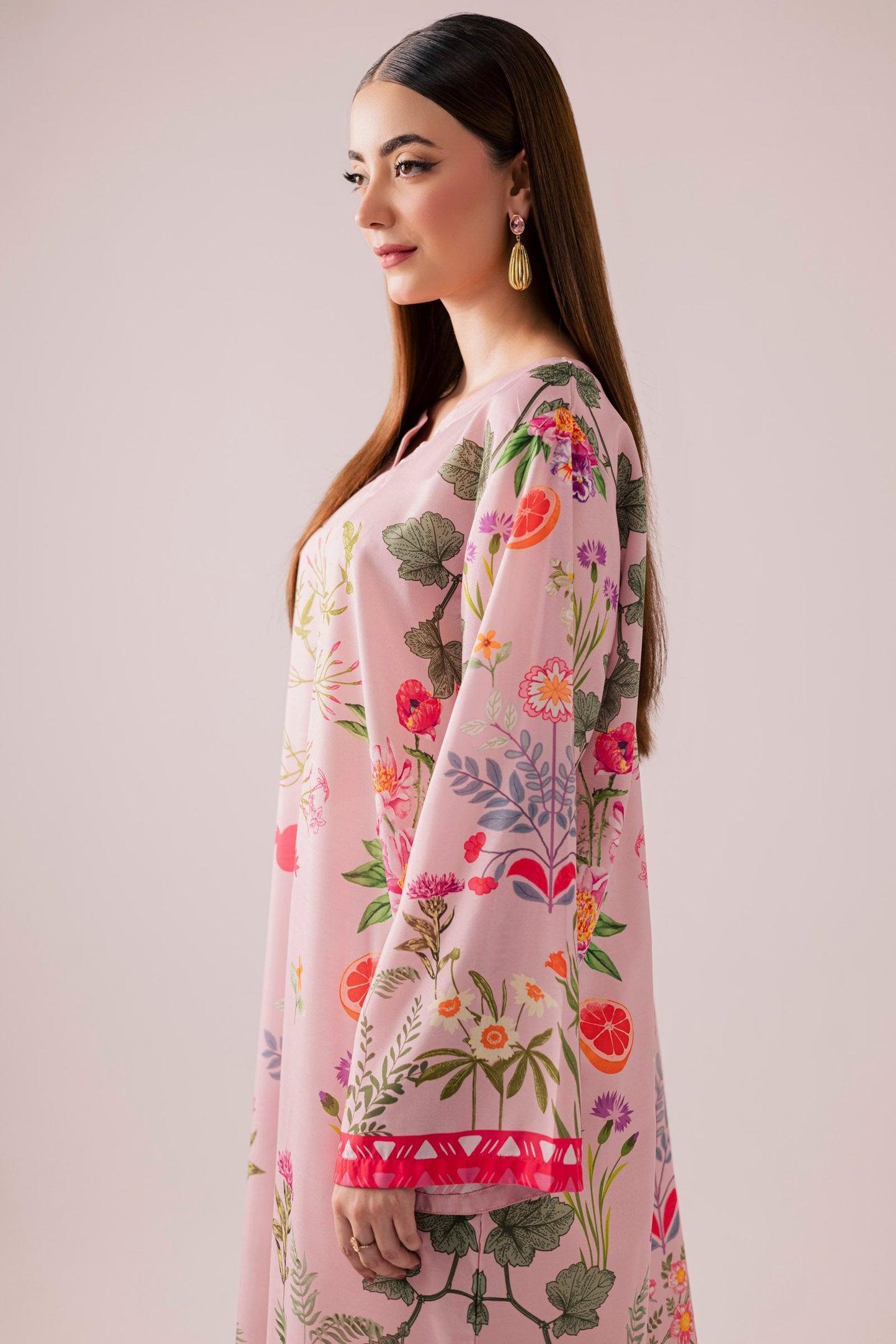 KF42 - Winter Printed Kaftaan