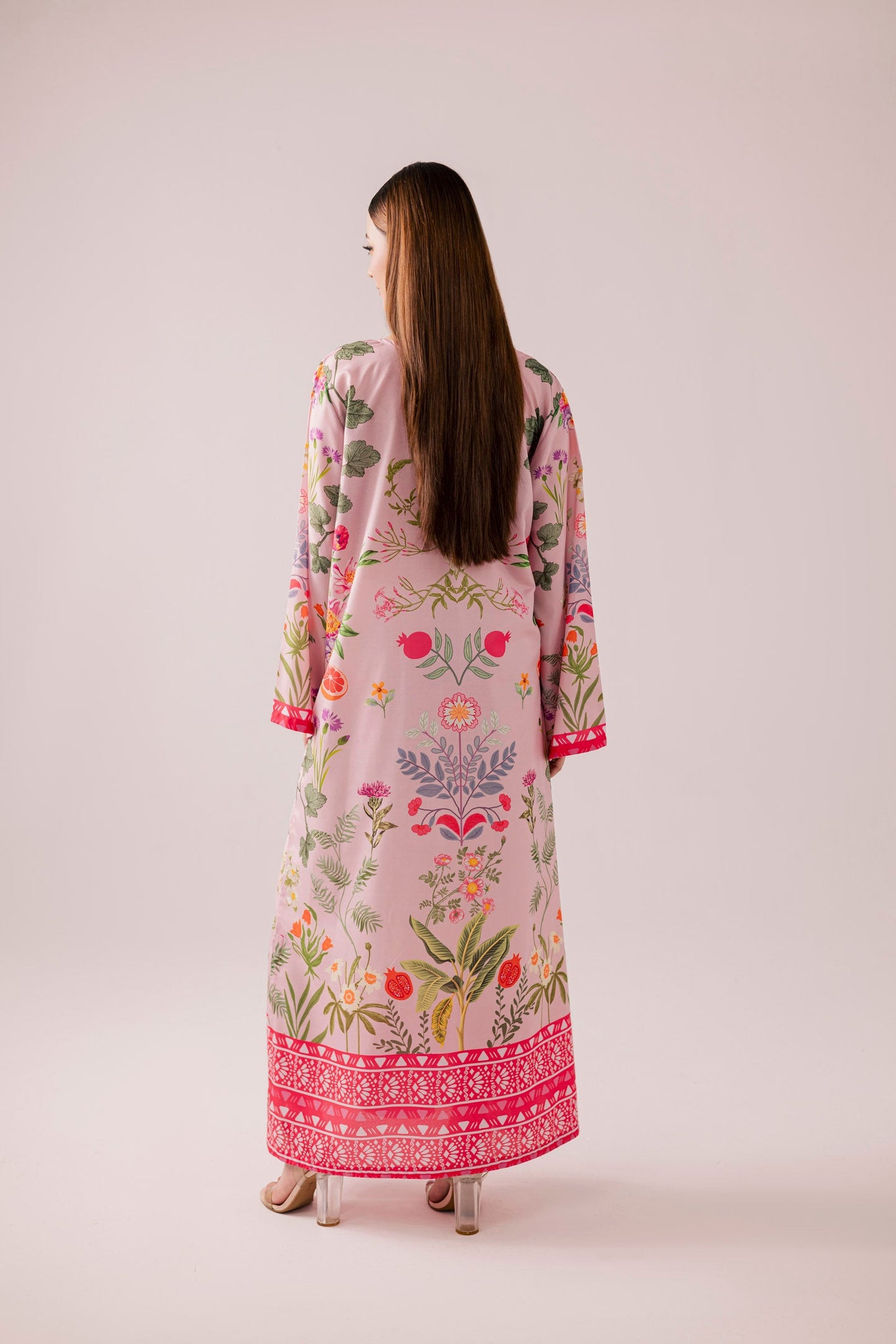 KF42 - Winter Printed Kaftaan