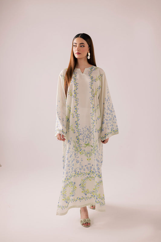 KF45 - Winter Printed Kaftaan