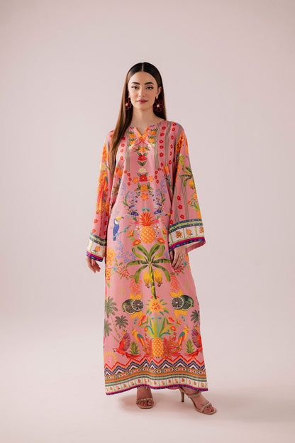 KF31 - Winter Printed Kaftaan