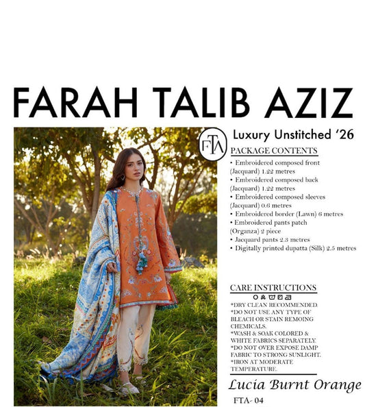 Lucia Burnt Orange - FTA 04