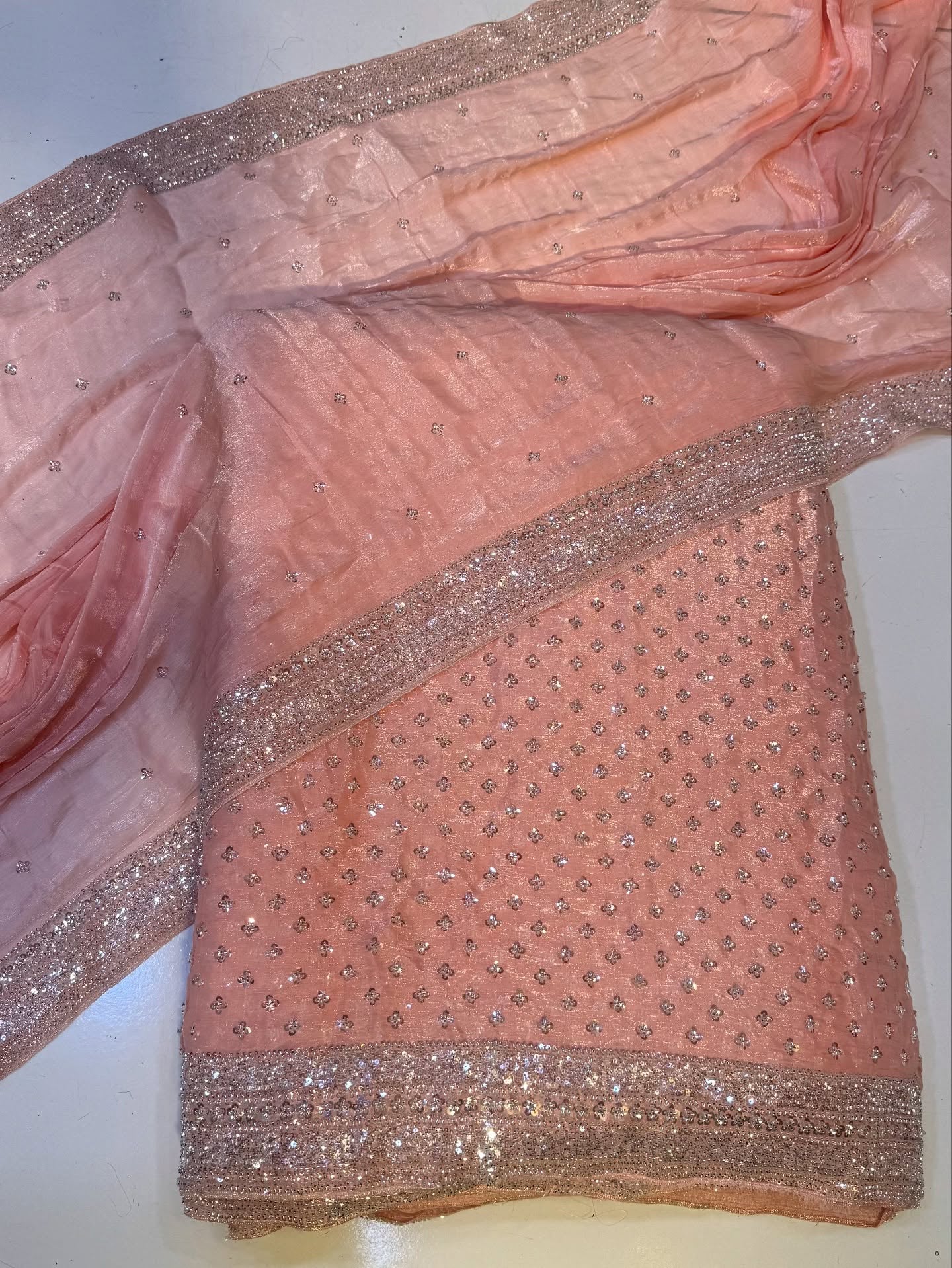 Rose Pink  -Sheesha Silk