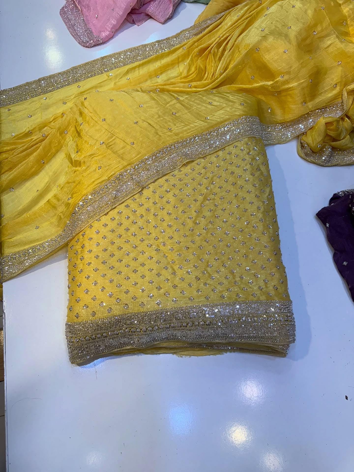 Sunflower Yellow  -Sheesha Silk