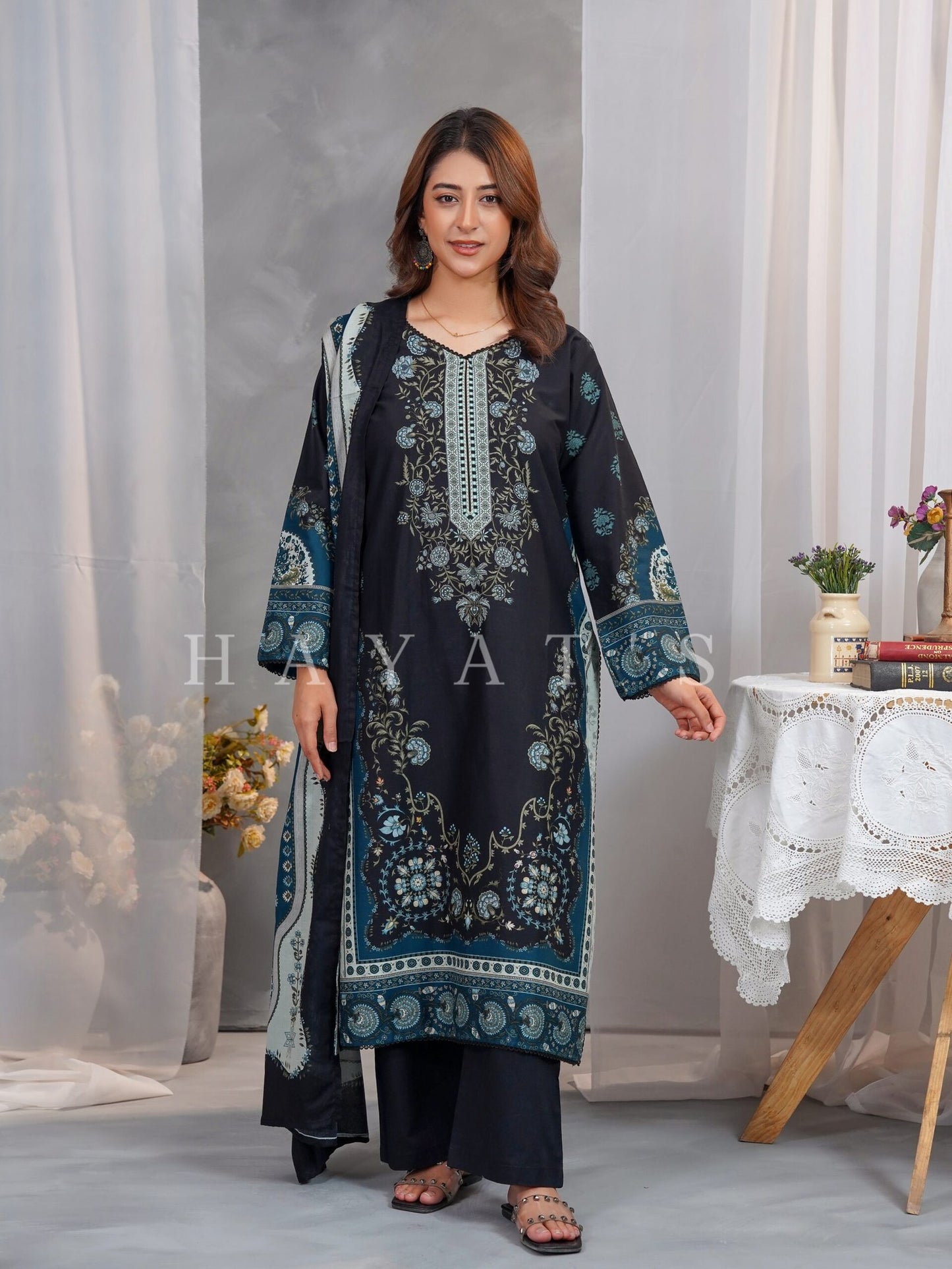 Summer Whisper Vol 2 – 3PC Charcoal Blue