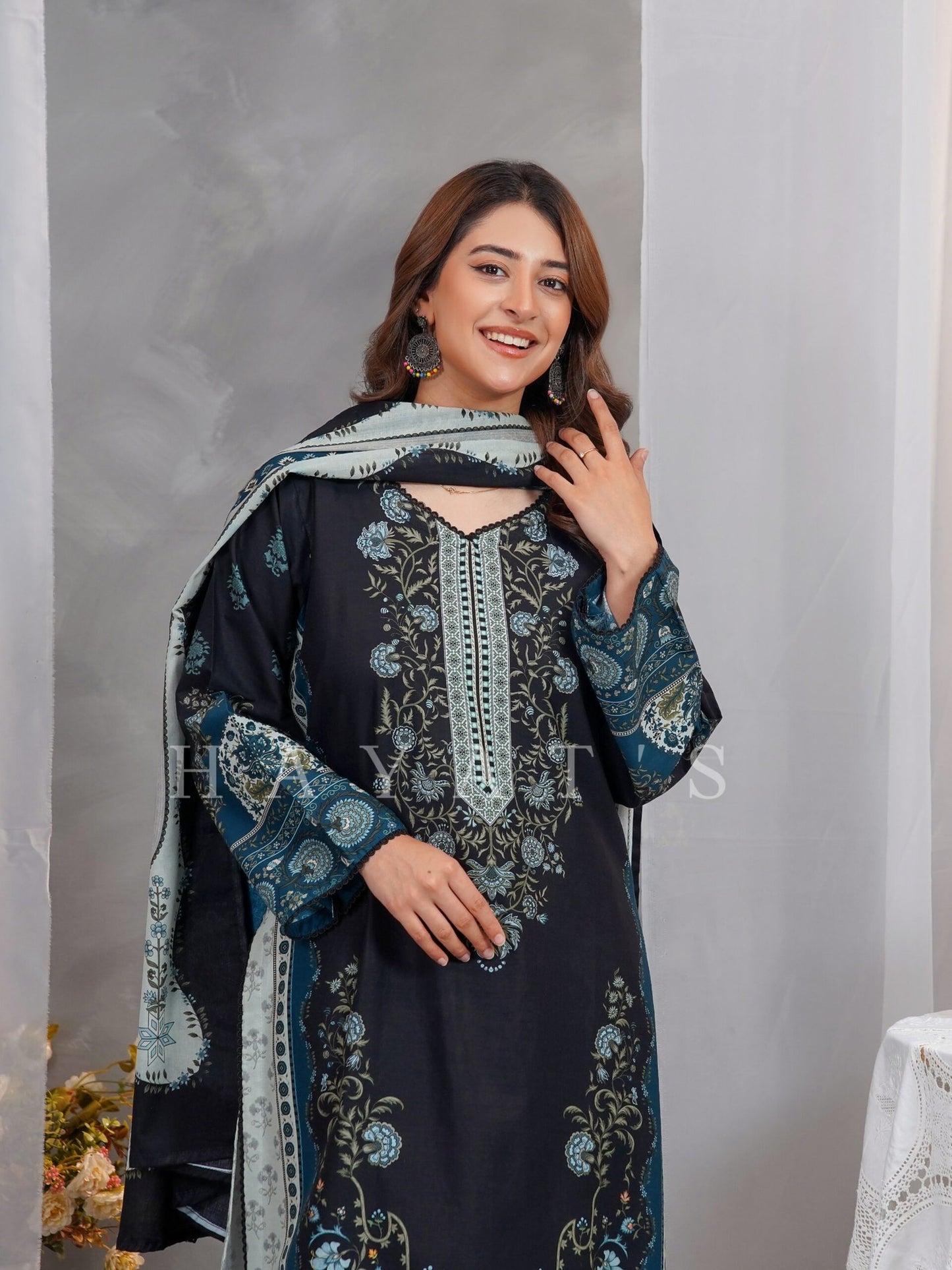 Summer Whisper Vol 2 – 3PC Charcoal Blue